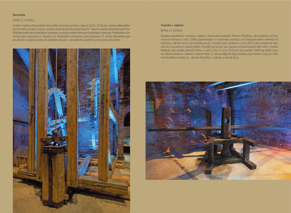 Středověké stavební stroje. Katalog k expozici