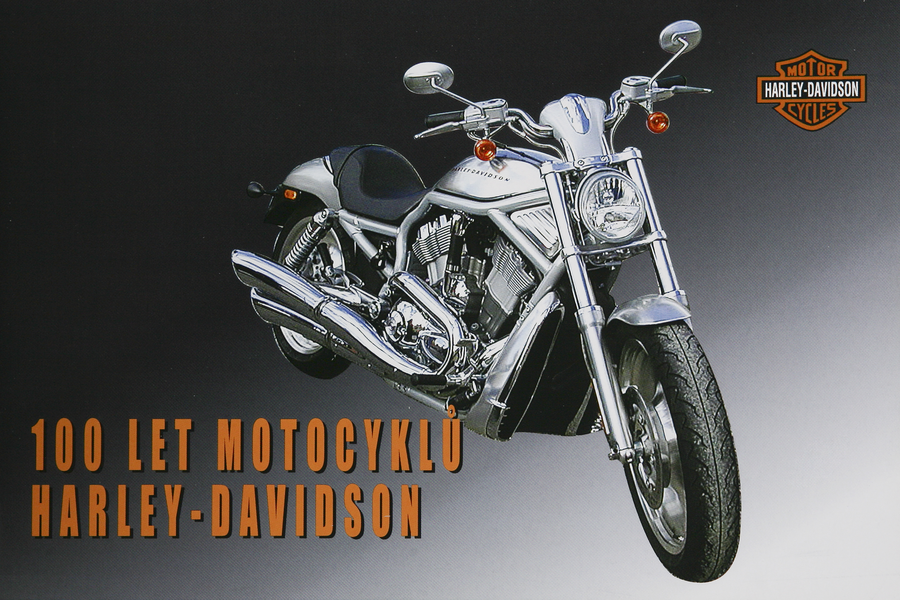 100 let motocyklů Harley - Davidson